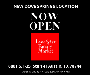 Dove Springs Now Open