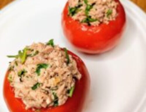 WIC Inspired Recipes – Tuna Stuffed Tomatoes